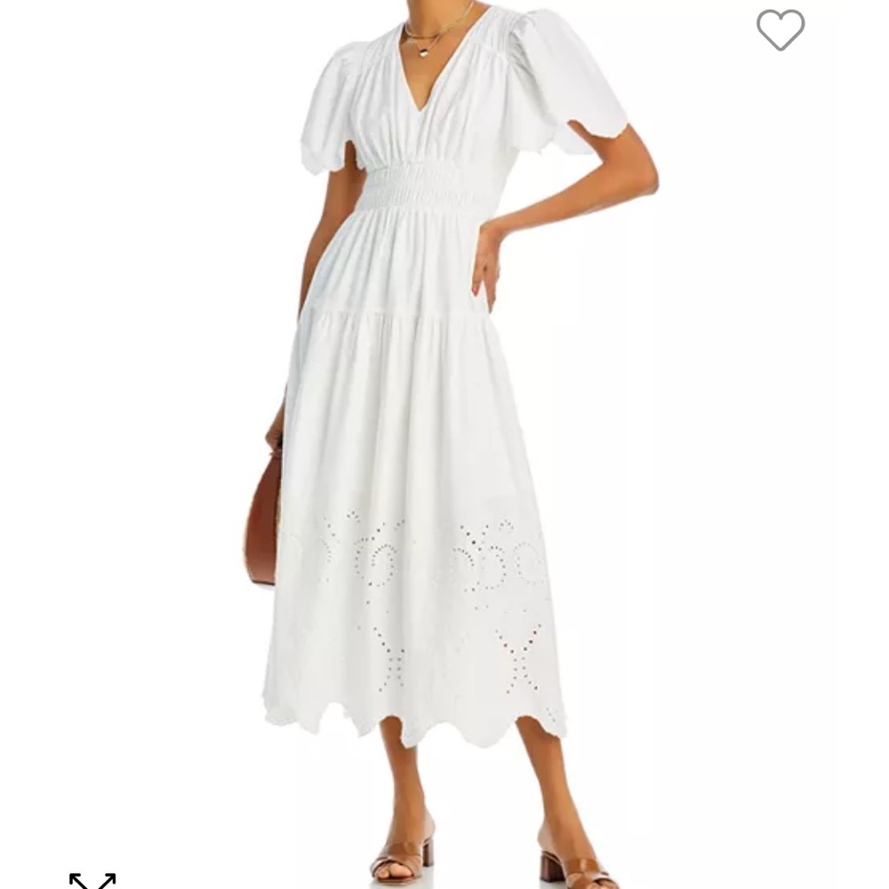 NWT eyelet maxi dress
